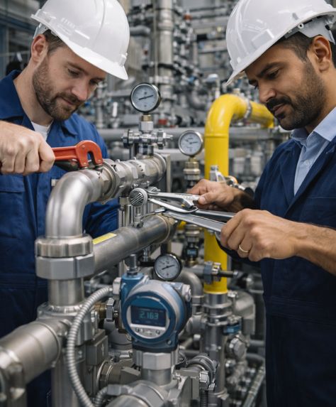 Fitters Pipe Instrument in UAE for piping and instrumentation site support work